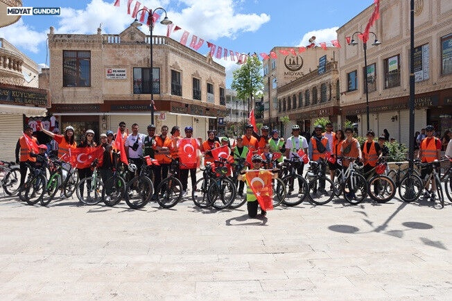Midyat'ta 19 Mayıs Coşkusu Pedallarla Taçlandı! (1)