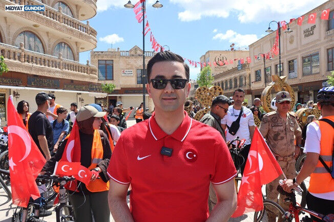 Midyat'ta 19 Mayıs Coşkusu Pedallarla Taçlandı! (2)