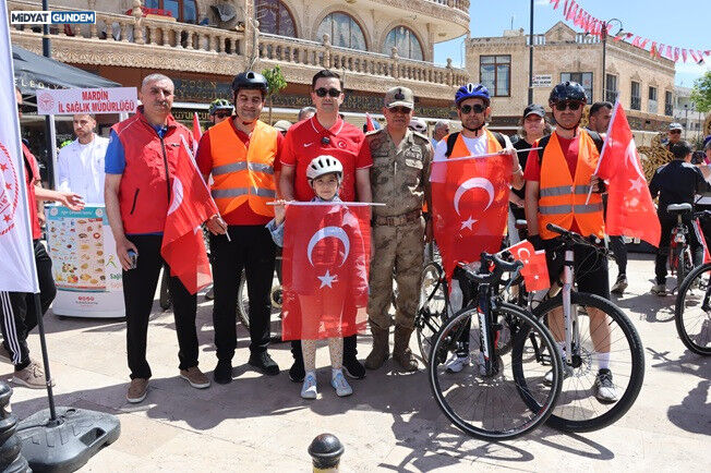 Midyat'ta 19 Mayıs Coşkusu Pedallarla Taçlandı! (3)