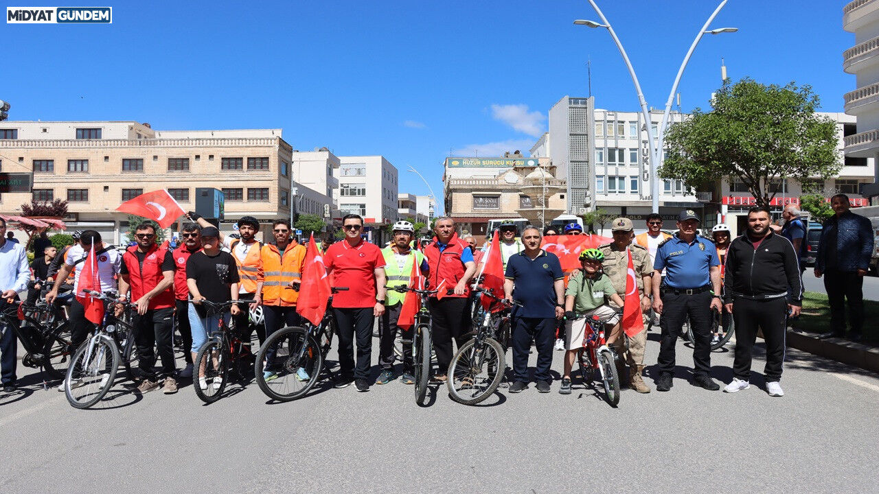 Midyat'ta 19 Mayıs Coşkusu Pedallarla Taçlandı! (5)