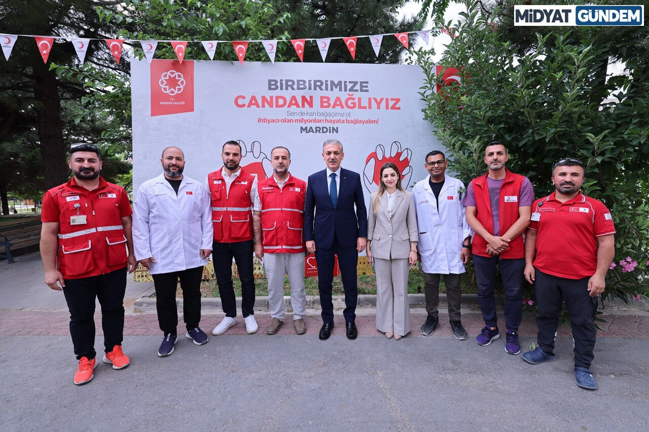 Mardin'de Kan Bağışında Rekor, 3 Bin 241 Ünite Kana Ulaşıldı (1)