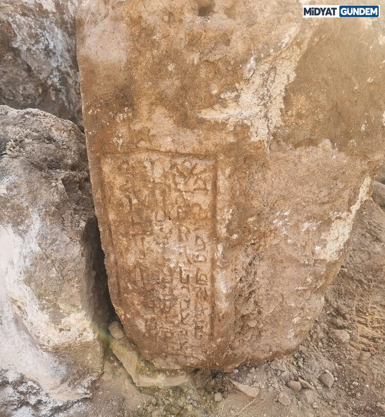 Midyat’ta Süryanice Kitabeler Bulundu 3
