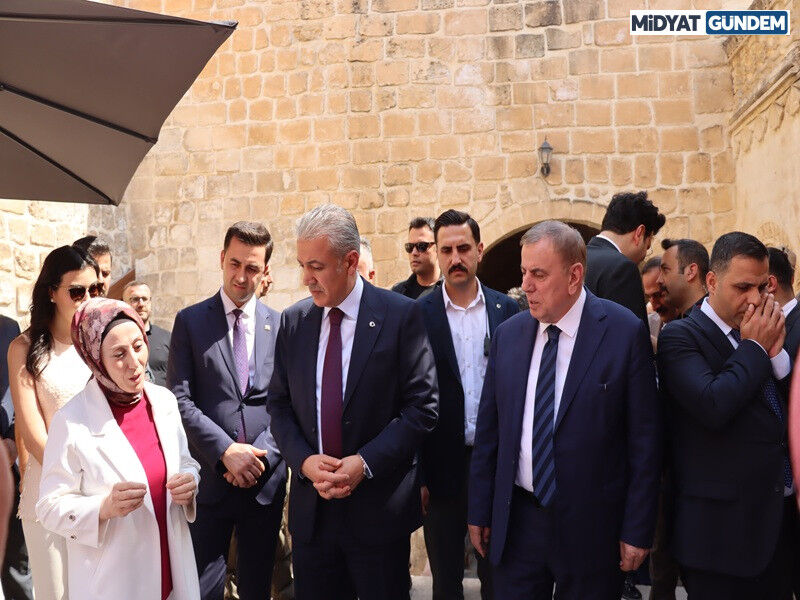 Midyat'ta Yeni Otogarın Temeli Atıldı Çatom