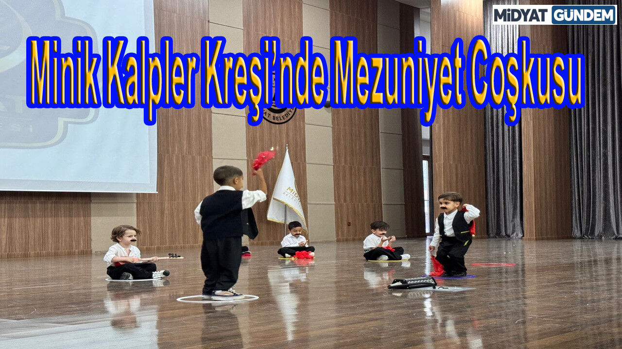 Minik Kalpler Kreşi’nde Mezuniyet Coşkusu (7)