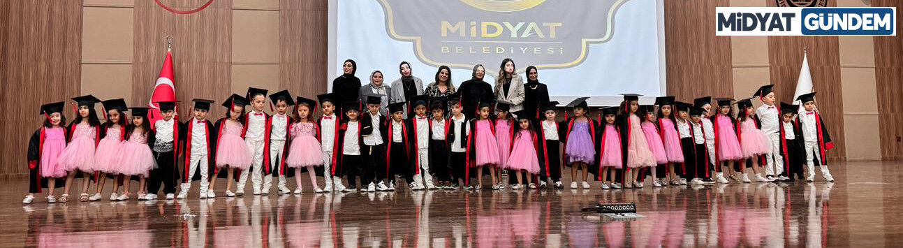 Minik Kalpler Kreşi’nde Mezuniyet Coşkusu