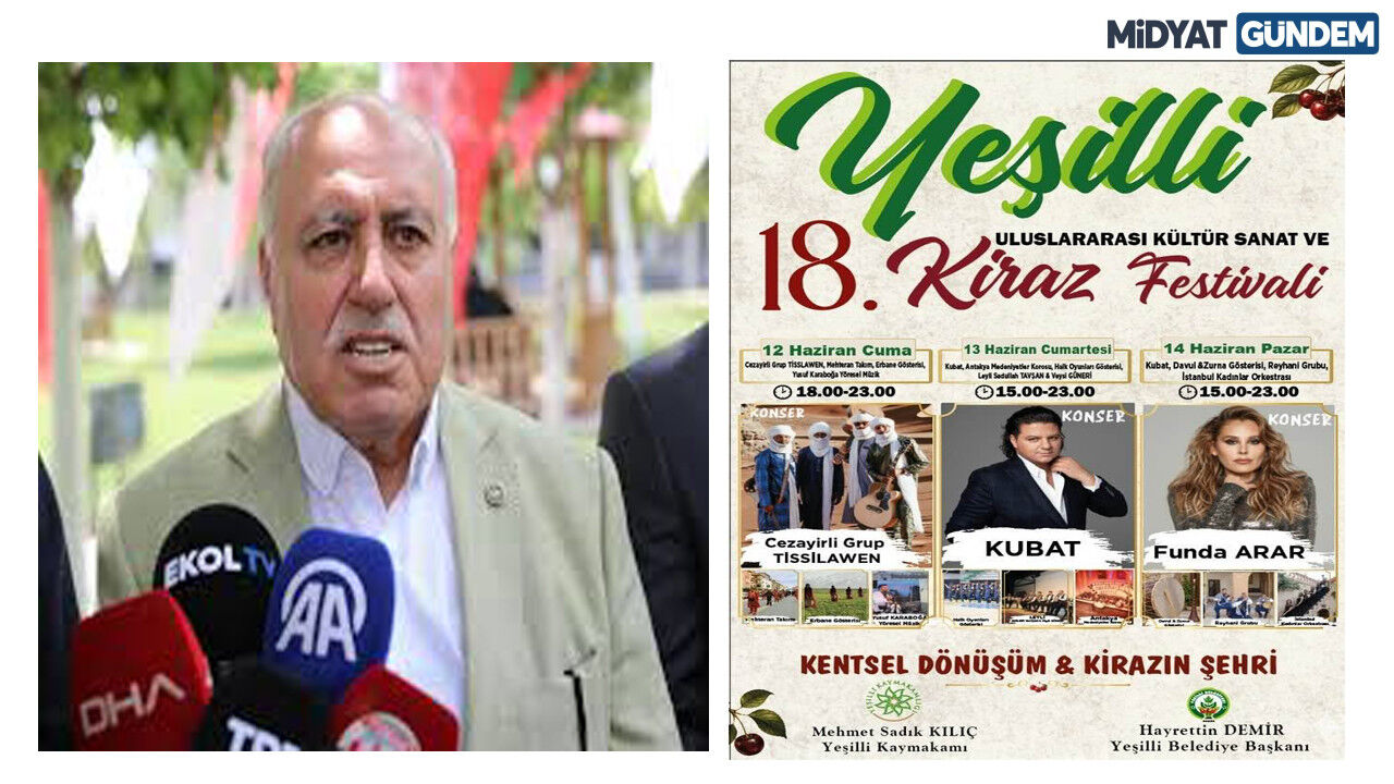 Mardin Yeşilli'de festival coşkusu başlıyor!