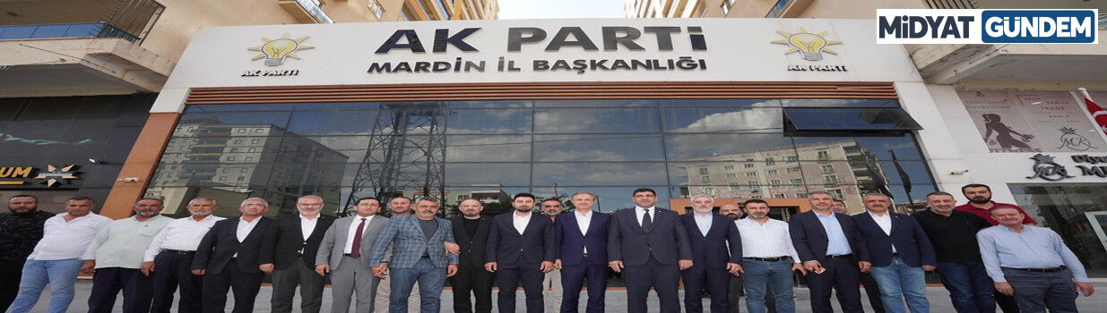 AK Parti Mardin Teşkilatı Türkiye Birincisi Oldu