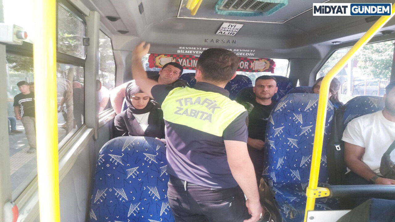 Mardin Büyükşehir Belediyesi'nden Toplu Taşımada Klima Kontrolü