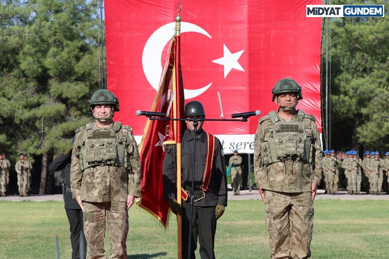 70’Inci Mekanize Piyade Tugayında Sancak Ve Komuta Değişimi (6)
