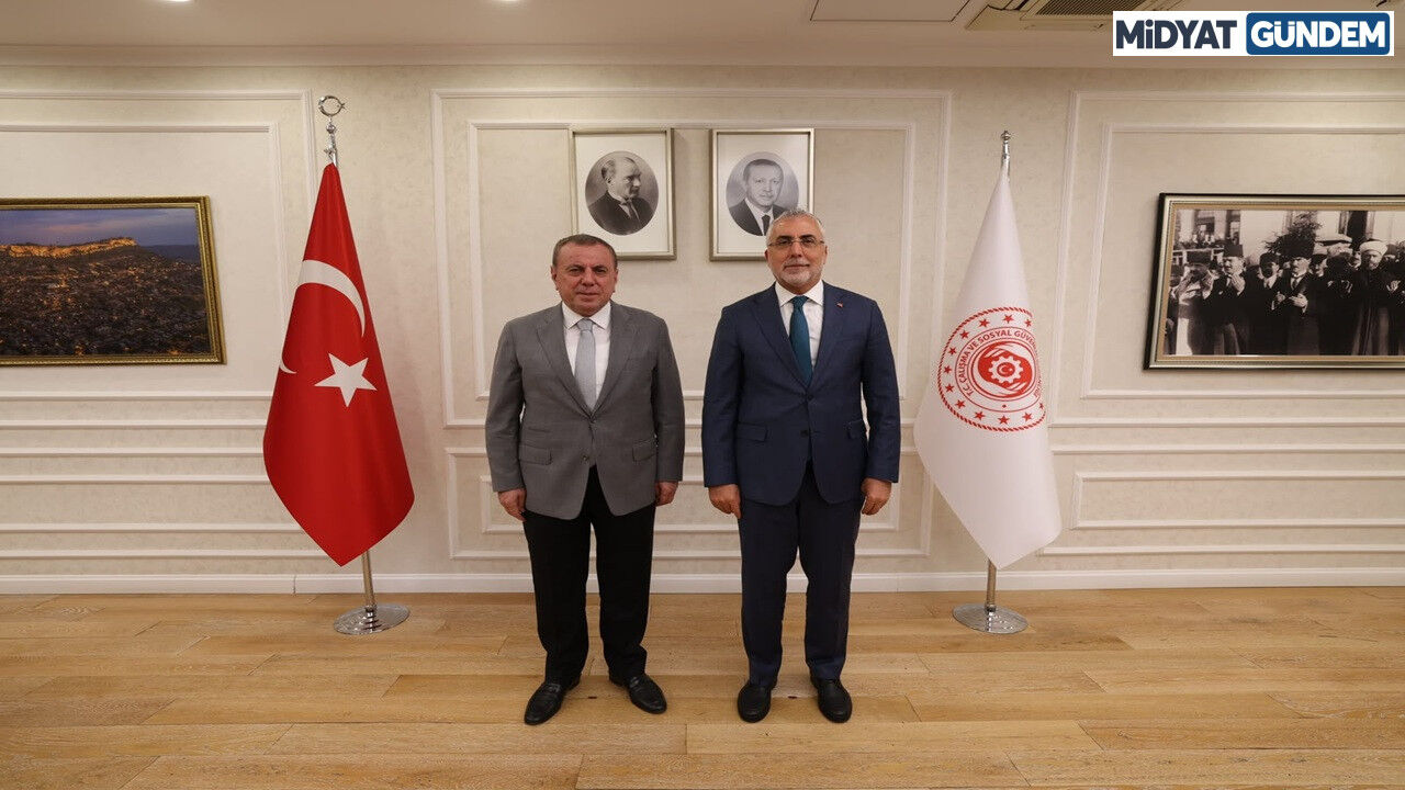 Başkan Veysi Şahin’den Bakan Vedat Işıkhan’a Ziyaret