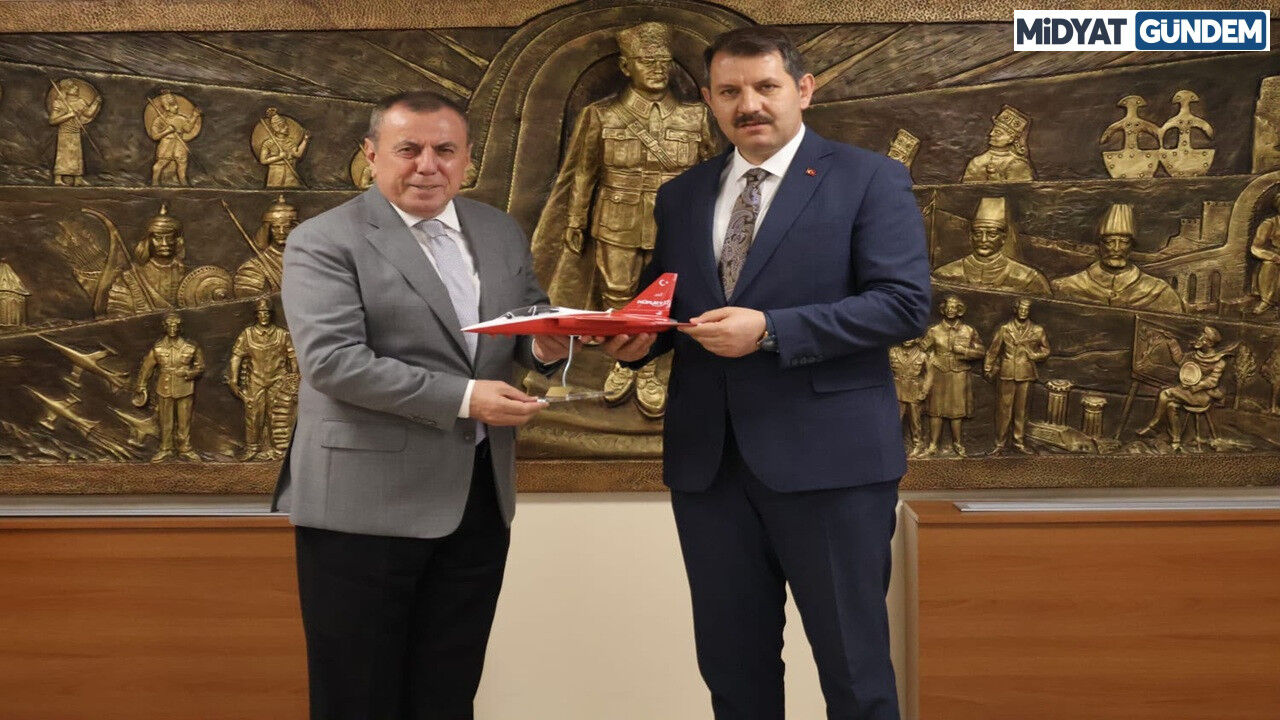 Başkan Veysi Şahin’den Bakan Yardımcısı Salih Ayhan’a Ziyaret