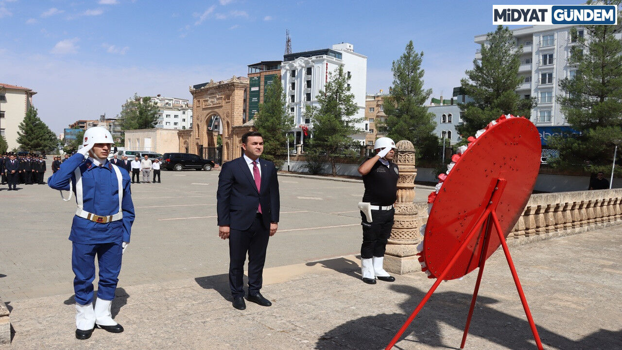Midyat’ta 30 Ağustos Zafer Bayramı’nın 104. Yıl Dönümü Coşkuyla Kutlandı