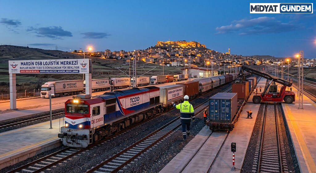 MARDİN VE BÖLGE SANAYİSİ İÇİN TARİHİ FIRSAT: RAYLAR HAZIR, TCDD İŞ DÜNYASINDAN YÜK BEKLİYOR!