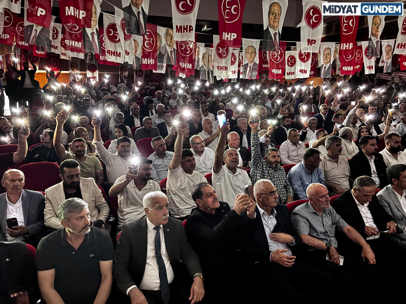 Mhp Midyat İlçe Başkanlığına Adil Acar Yeniden Seçildi (1)