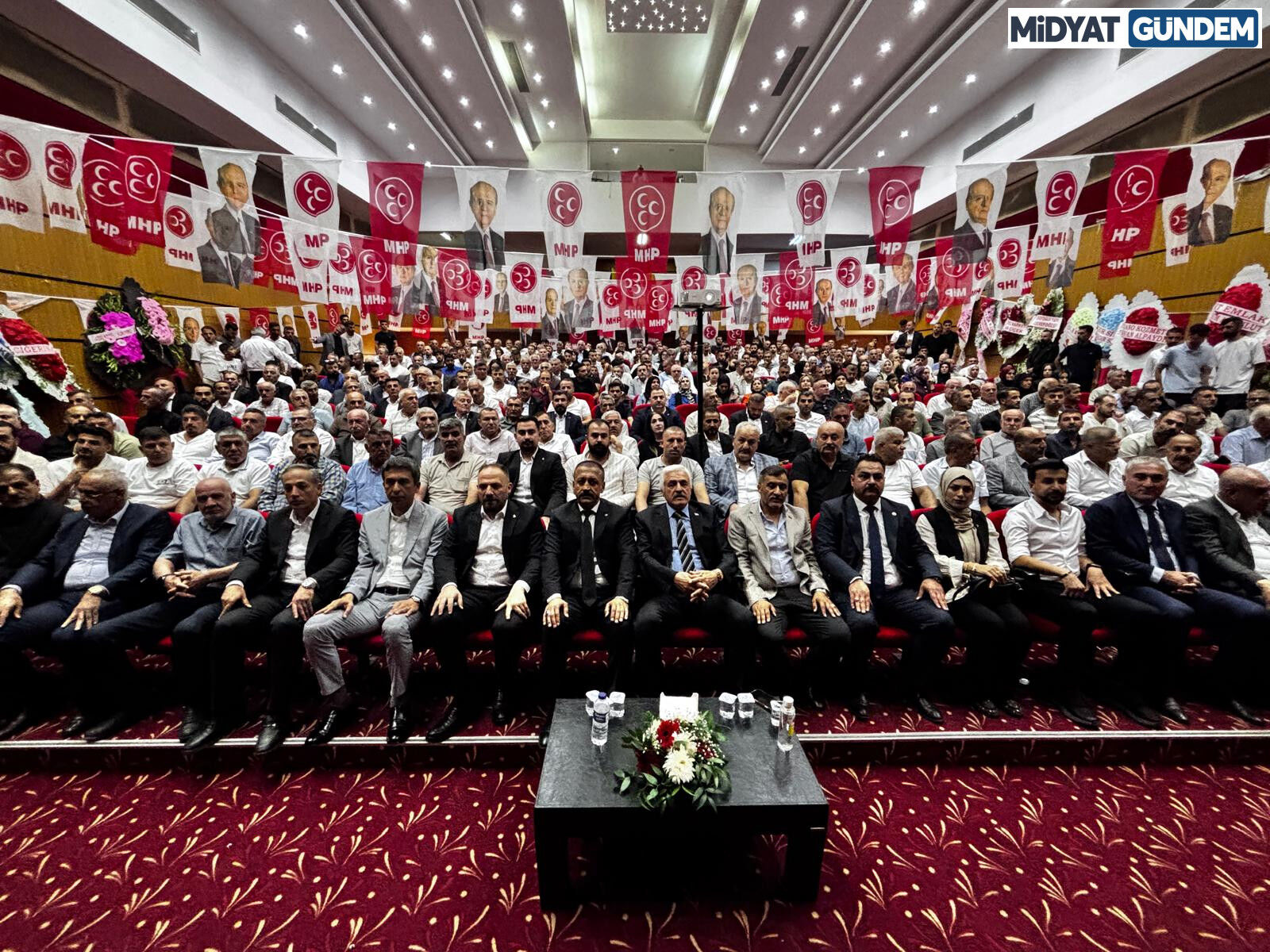 Mhp Midyat İlçe Başkanlığına Adil Acar Yeniden Seçildi (2)