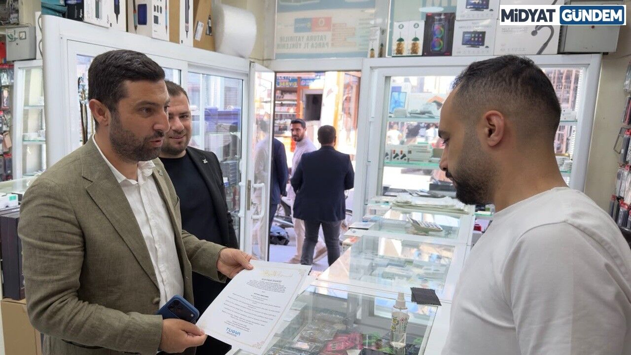 Tügva’dan Nusaybin Esnafına Anlamlı Ziyaret