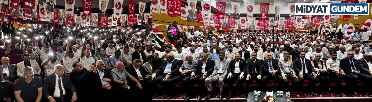MHP Midyat İlçe Başkanlığına Adil Acar yeniden seçildi