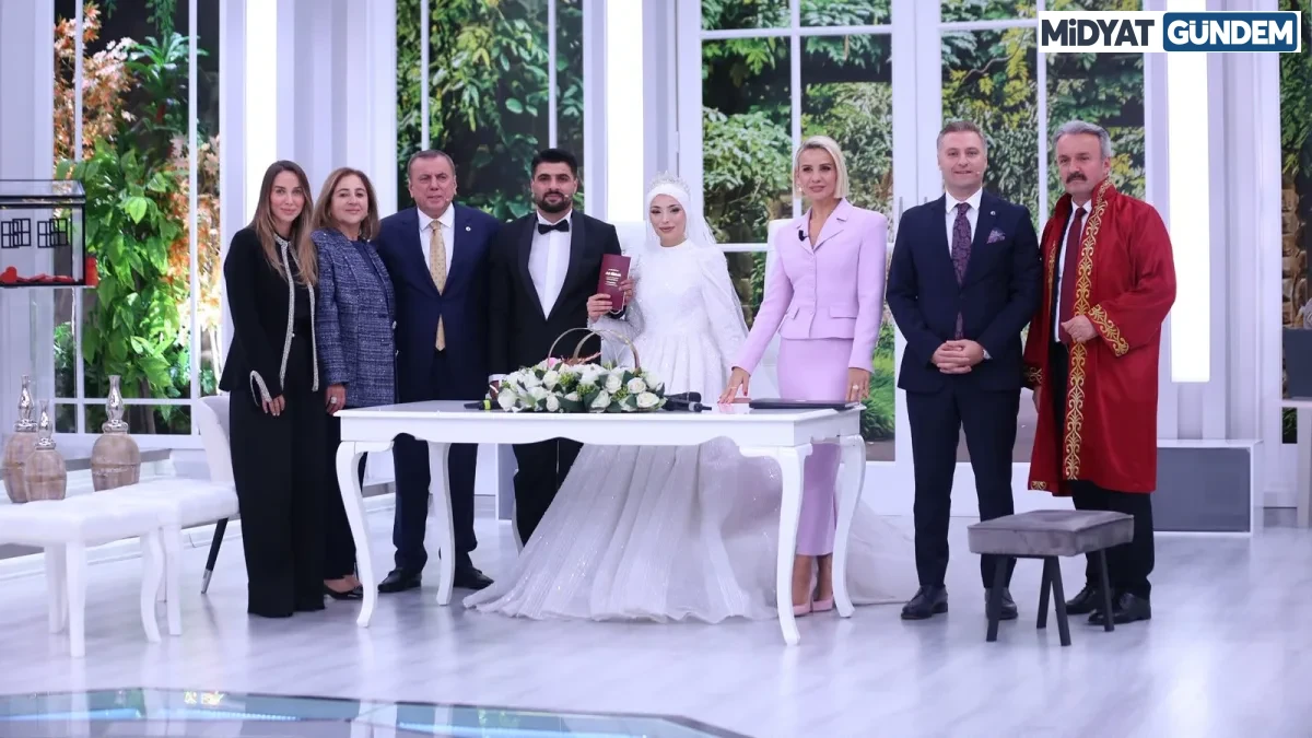 Başkan Veysi Şahin, Asiye Ve İbrahim’in Nikâhına Şahitlik Etti
