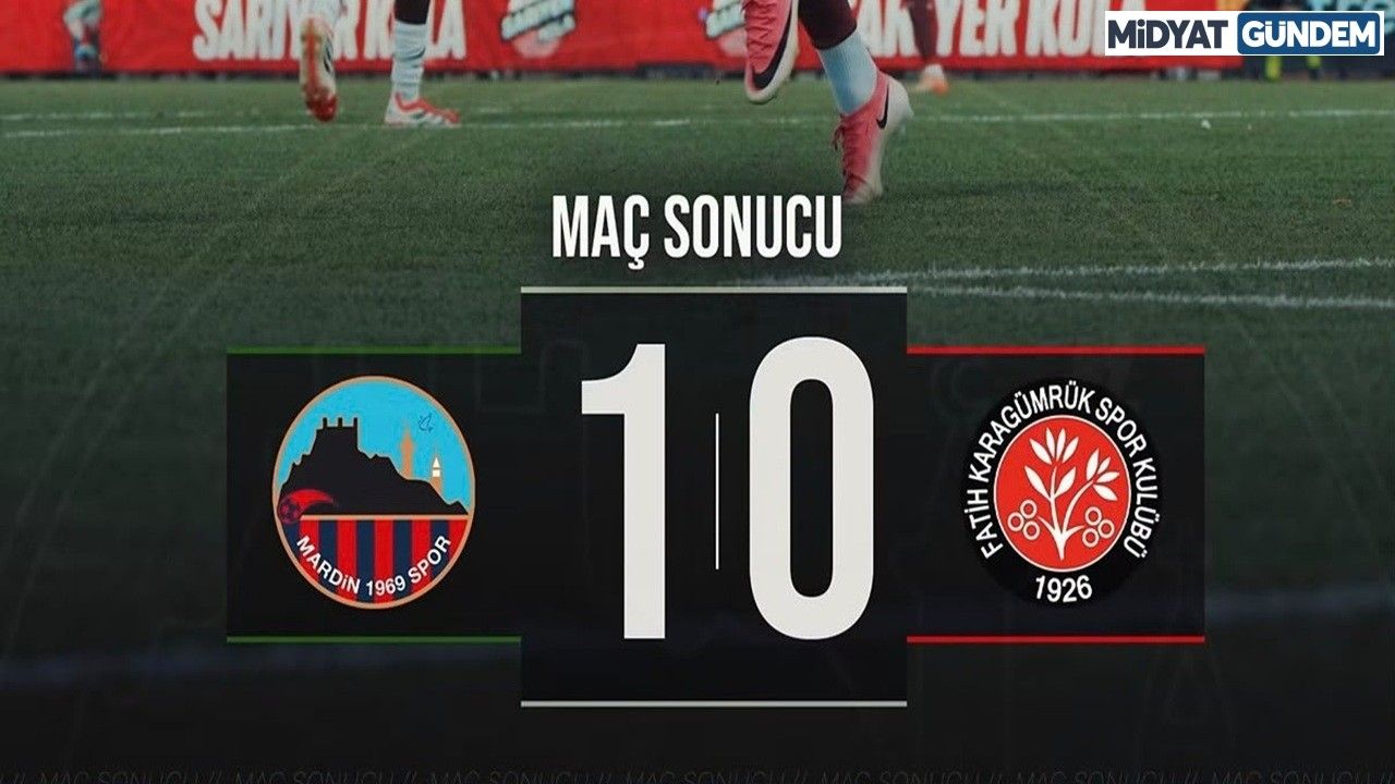 Mardin 1969 Spor’dan Kritik Galibiyet: Karagümrük’ü 1-0 Yendi