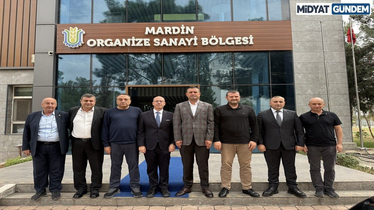 Mardin Osb’de Sanayi Ve Lojistik İş Birliği Görüşüldü