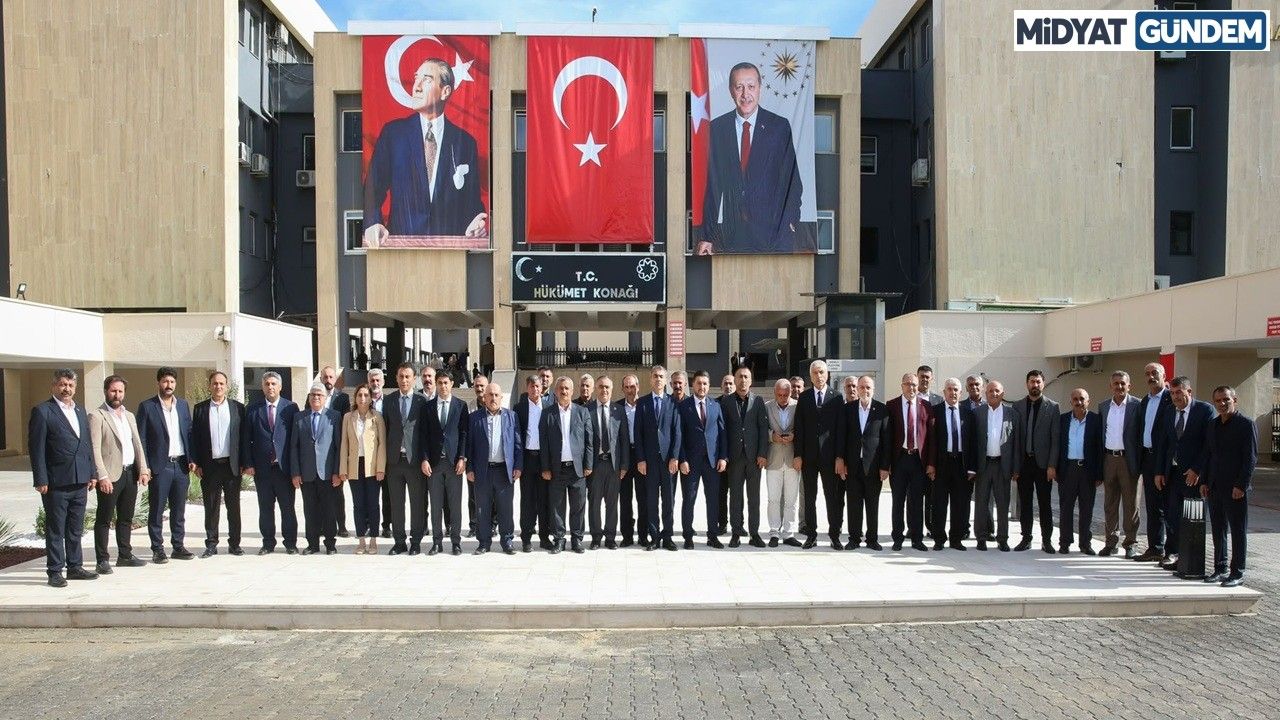 Mardinli Muhtarlardan Vali Akkoyun’a Ziyaret (7)