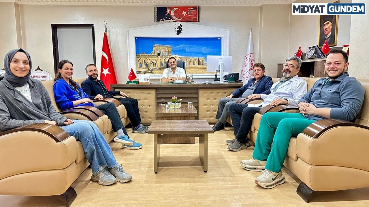 Midyat Devlet Hastanesi’nde Anestezi Uzmanlarıyla Toplantı