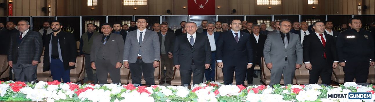 Midyat'ta, 2025 Yılının Ocak Ayı İlk Muhtarlar Toplantısı Gerçekleşti