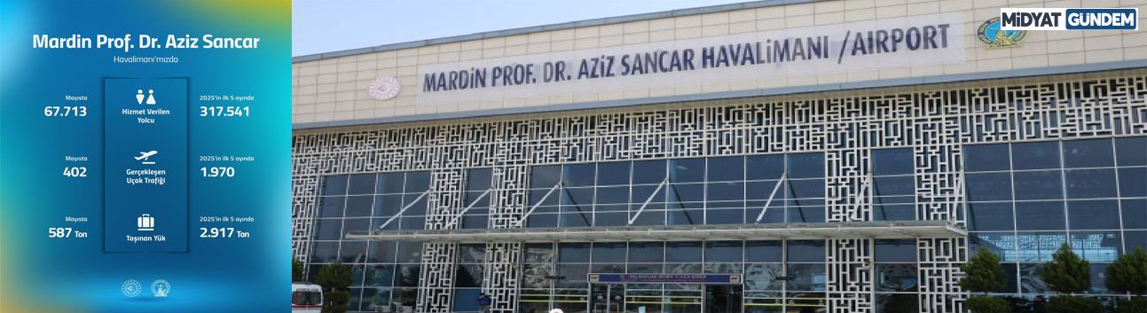 Mardin Havalimanı’nda Yolcu Sayısı 67 Bini Aştı