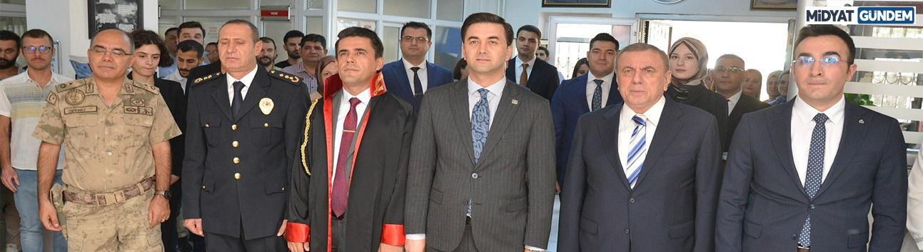 Midyat’ta 2025-2026 Adli Yılı Törenle Başladı
