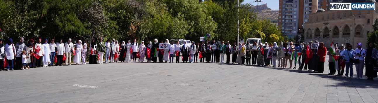 Gazze İçin Sessiz Çığlık: Mardin’den Dünyaya Vicdan Sesi Yükseldi