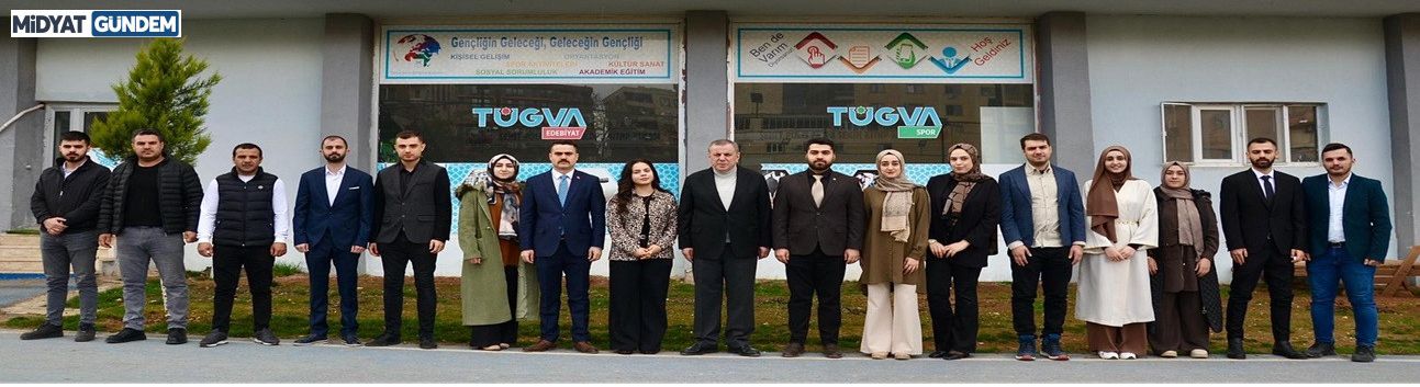 Başkan Veysi Şahin’den TÜGVA Midyat Temsilciliği’ne Ziyaret