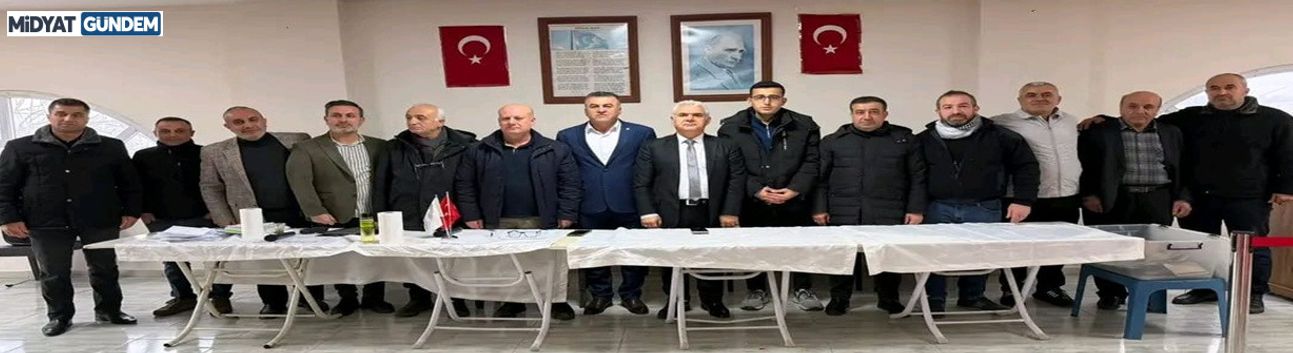 Midyat Sanayi Sitesi Kooperatifi’nde Bayrak Değişimi