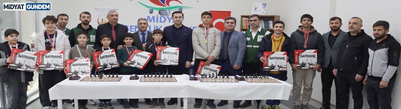 Midyat'ta Yeşilay Turnuvası’nda Ödüller Sahiplerini Buldu