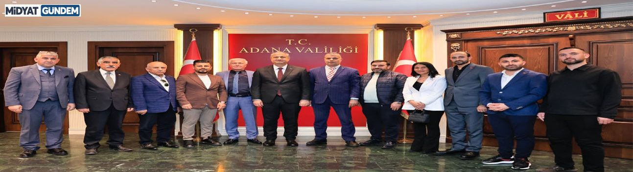 MAR-DAD’dan Vali Yavuz’a Ziyaret: "Adana’nın Sosyal Dokusunu Güçlendireceğiz"